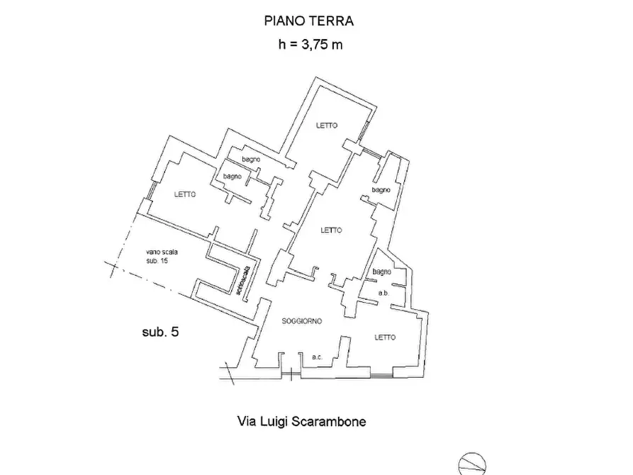 Immagine 36 di Casa indipendente in vendita  in Via Luigi Scarambone 16 a Lecce