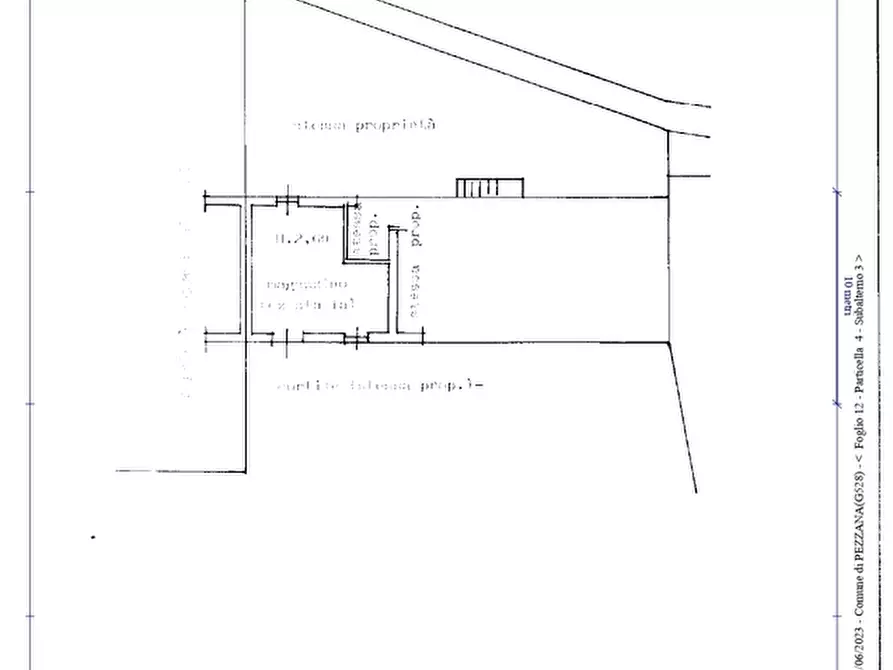 Immagine 20 di Rustico / casale in vendita  in via adua 10 a Pezzana