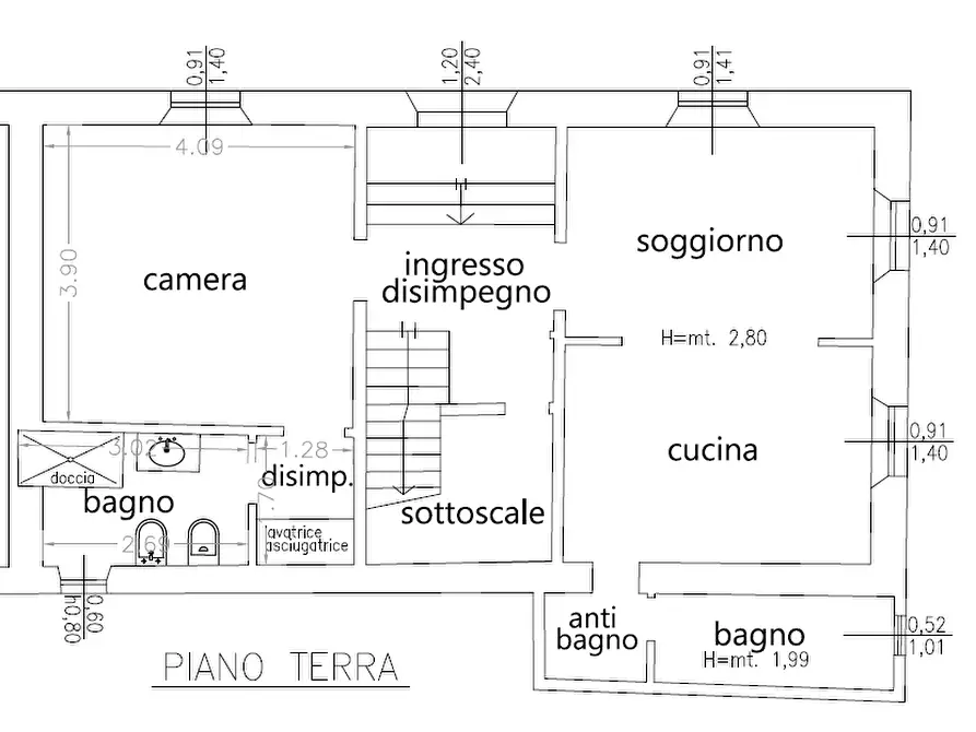 Immagine 27 di Appartamento in vendita  in Viale Giuseppe Mazzini a Sarzana