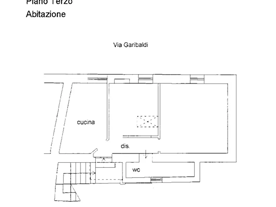 Immagine 10 di Appartamento in vendita  in Via Giuseppe Garibaldi a Segni