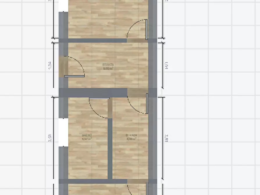 Immagine 35 di Porzione di casa in vendita  a Cesena