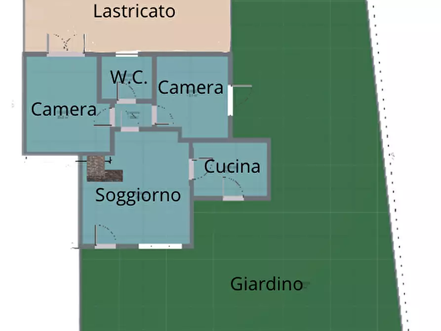 Immagine 17 di Trilocale in vendita  in via Campone Sala 191 a Cesenatico