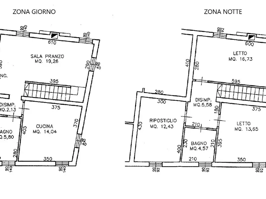Immagine 22 di Appartamento in vendita  in Piazza San Sebastiano 167 a Badia Polesine