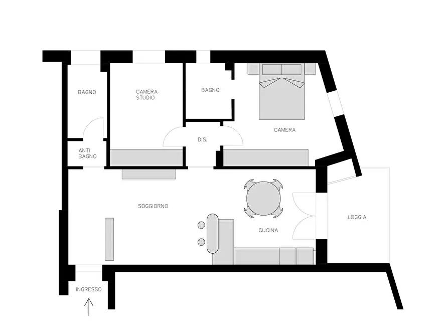 Immagine 13 di Quadrilocale in affitto  in Via Brigata Partigiana Ugo Muccini 10 a Sarzana