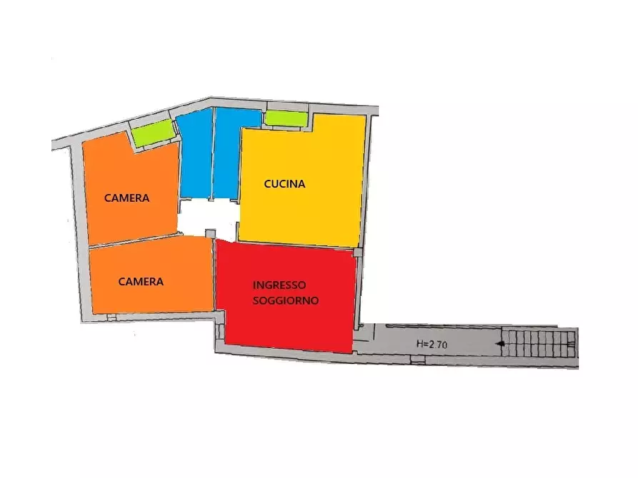 Immagine 16 di Trilocale in vendita  in Via San Lorenzo 23 a Cava De' Tirreni