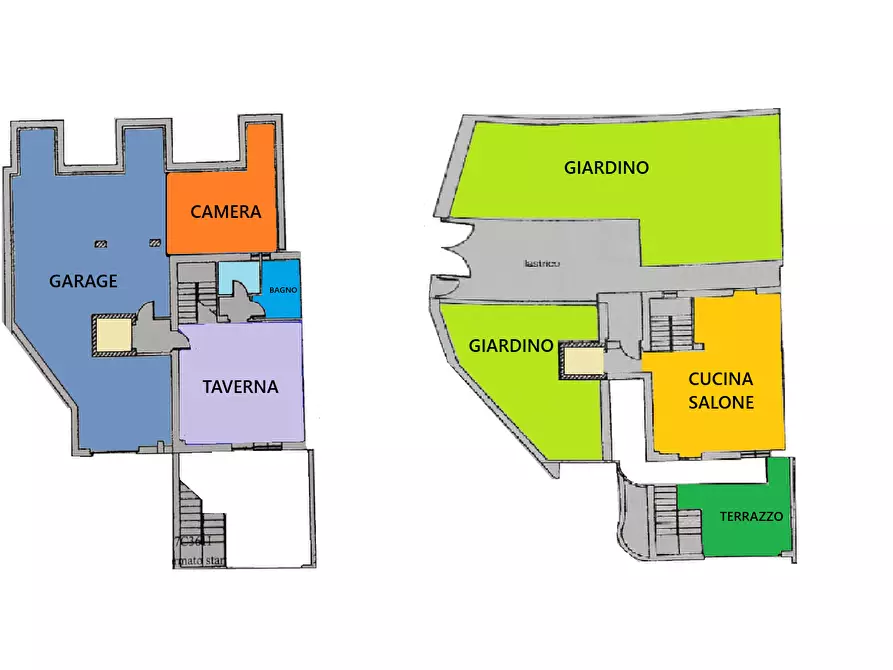 Immagine 19 di Villetta a schiera in vendita  in Via Frá Giacomo 35 a Baronissi