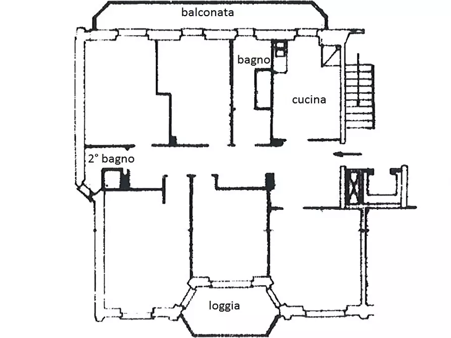 Immagine 49 di Pentalocale in vendita  in Via Bartolomeo Parodi 22 a Ceranesi