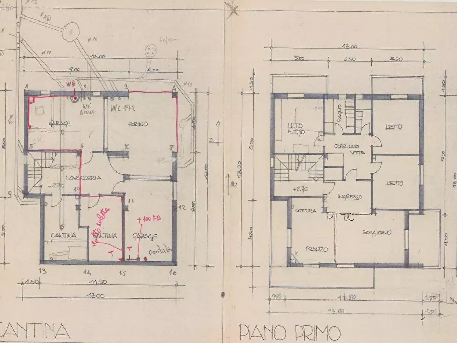Immagine 14 di Casa bifamiliare in vendita  a Corinaldo