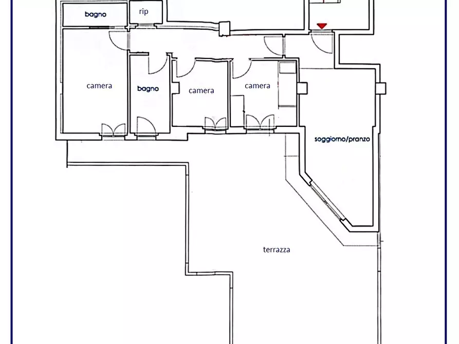 Immagine 19 di Quadrilocale in vendita  a San Benedetto Del Tronto