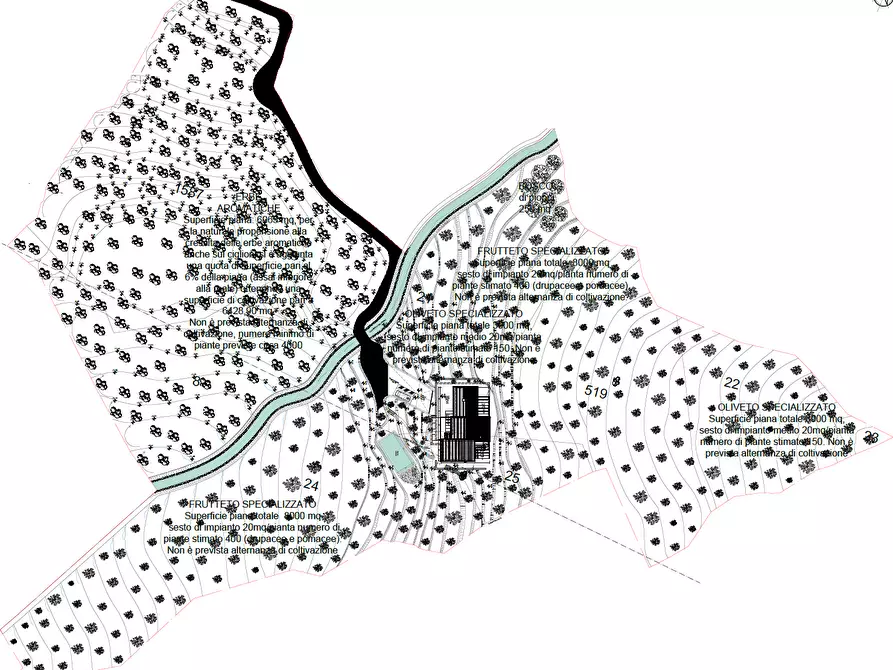 Immagine 15 di Terreno edificabile in vendita  in Via Montefrancio 46 a Castelnuovo Magra