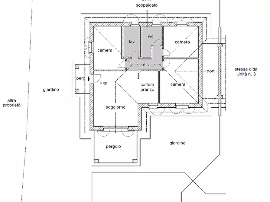Immagine 11 di Villa in vendita  in Via Europa 13 a Ortonovo