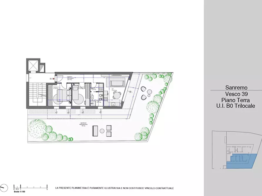 Immagine 21 di Trilocale in vendita  in Via Vesco 39 a San Remo