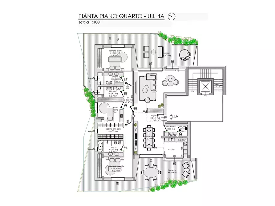 Immagine 23 di Attico in vendita  in Via Muzio Clementi 10 a Monza