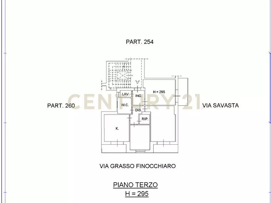 Immagine 41 di Trilocale in vendita  in Via Grasso Finocchiaro 75 a Catania