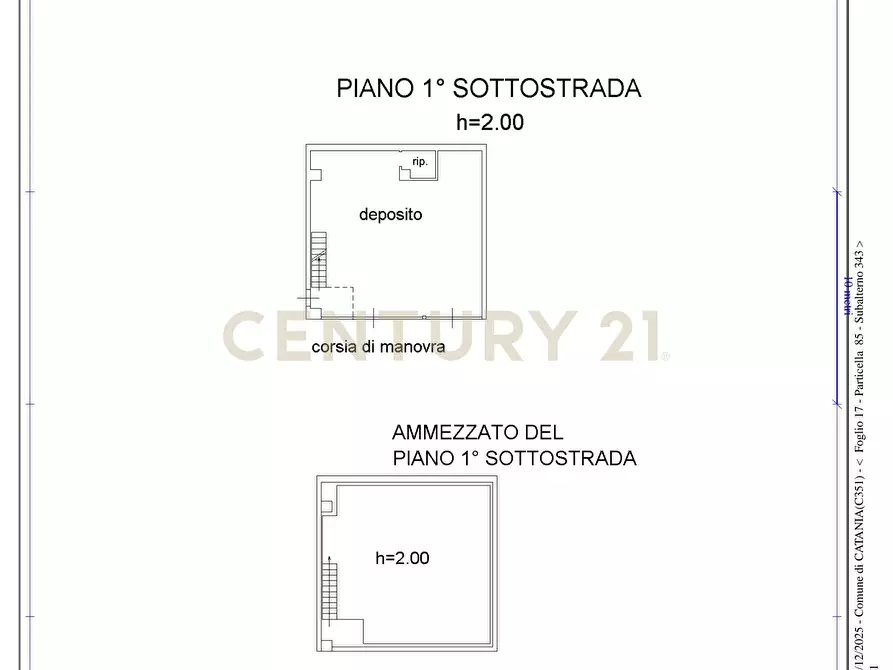 Immagine 38 di Garage in vendita  in Via del Rotolo 42/B a Catania