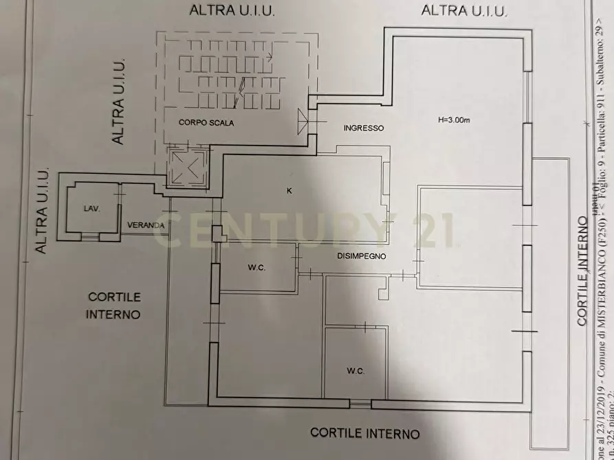 Immagine 16 di Quadrilocale in vendita  in Via Sebastiano Catania 325 a Misterbianco