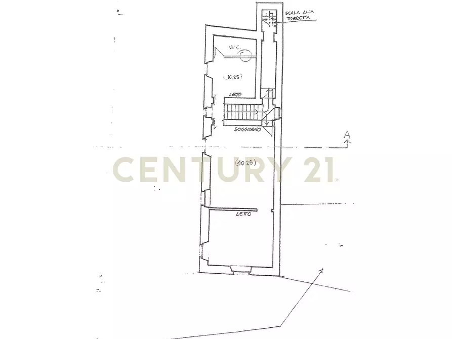 Immagine 50 di Villa in vendita  in Piazza del Municipio 1 a Vacone