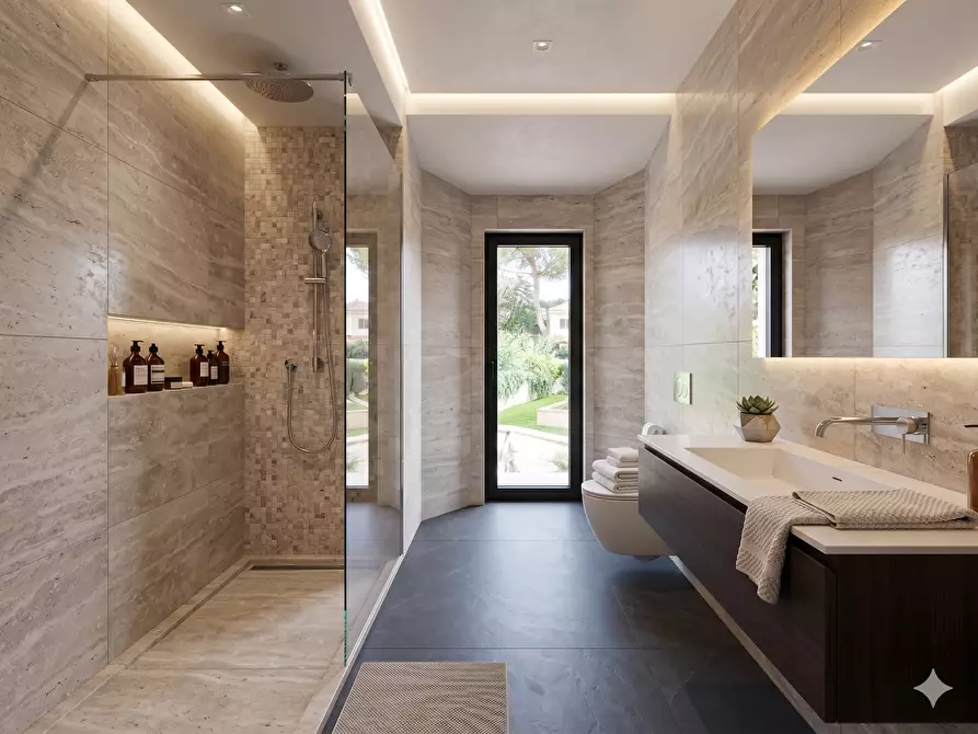 Immagine 11 di Villa in vendita  a Livorno