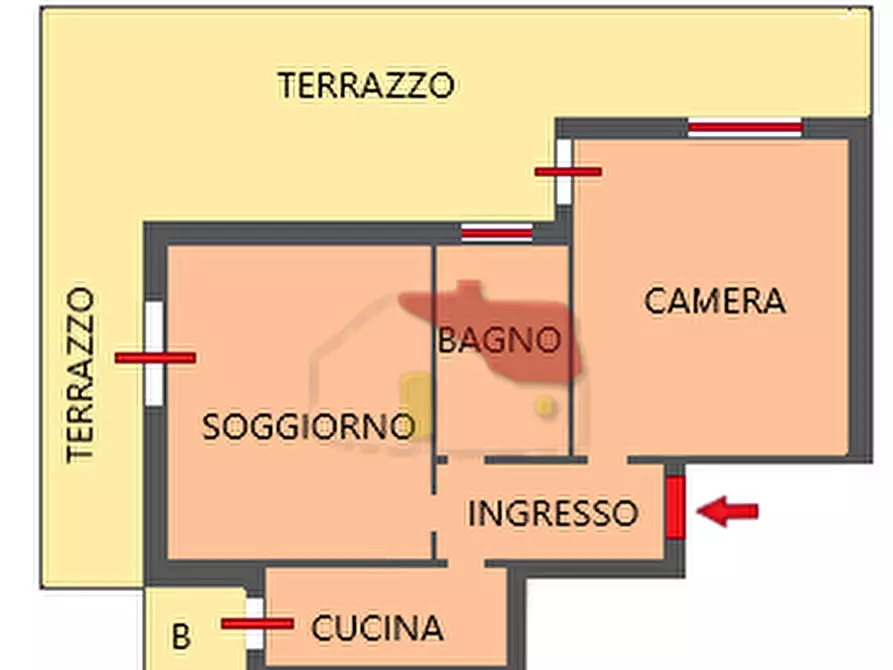 Immagine 22 di Bilocale in vendita  in Via Padre Semeria 400 a San Remo