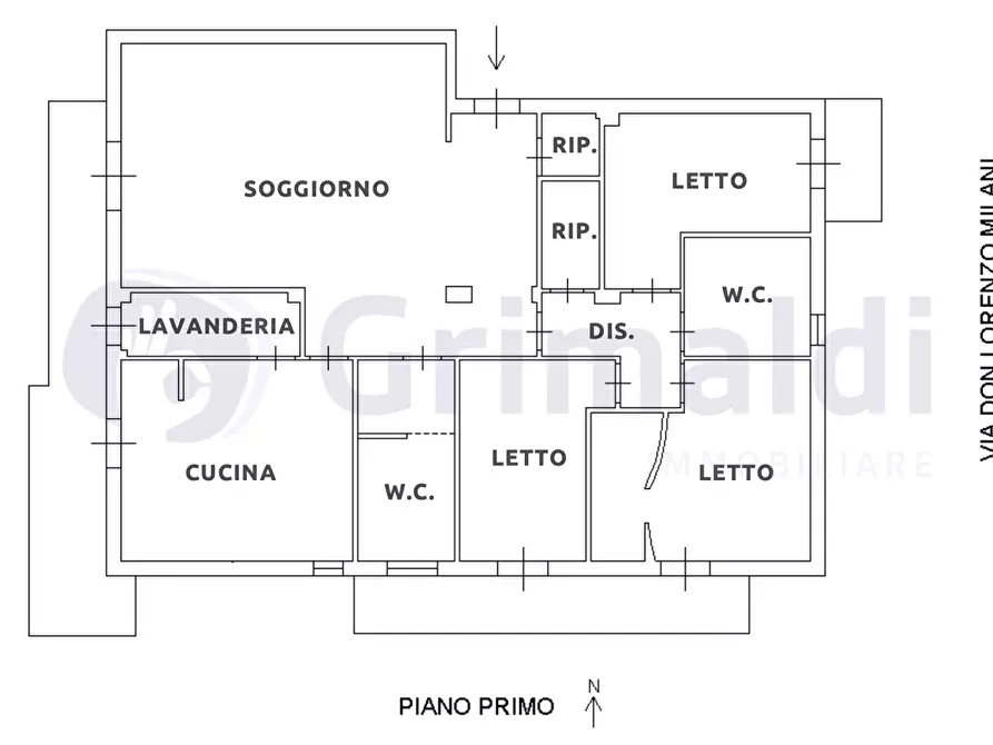 Immagine 18 di Appartamento in vendita  in Via Don Lorenzo Milani 4 a Noto