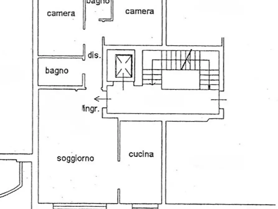 Immagine 19 di Trilocale in vendita  a Como