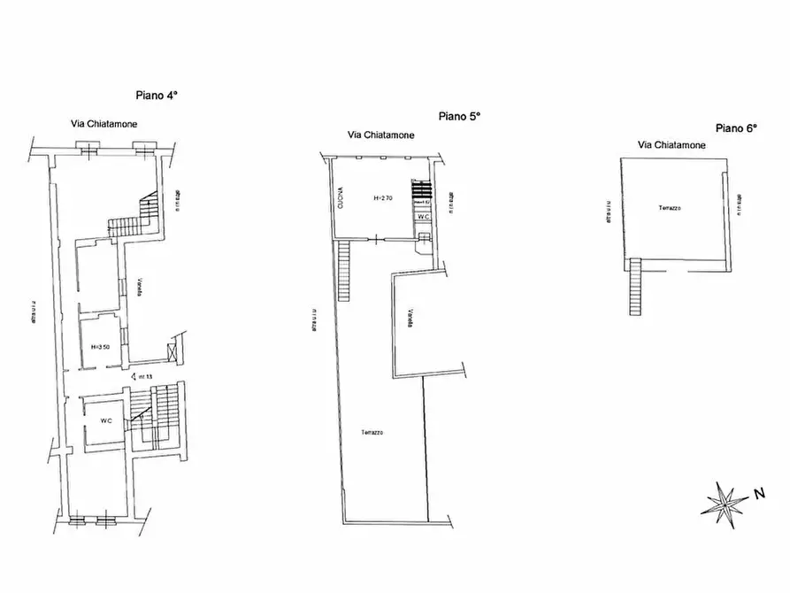 Immagine 42 di Quadrilocale in vendita  in Via Chiatamone a Napoli