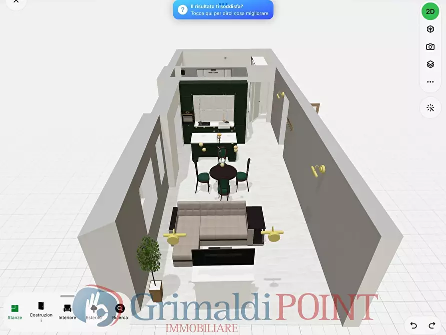 Immagine 13 di Bilocale in vendita  in Viale Giovanni Paolo II 25 a Lecce