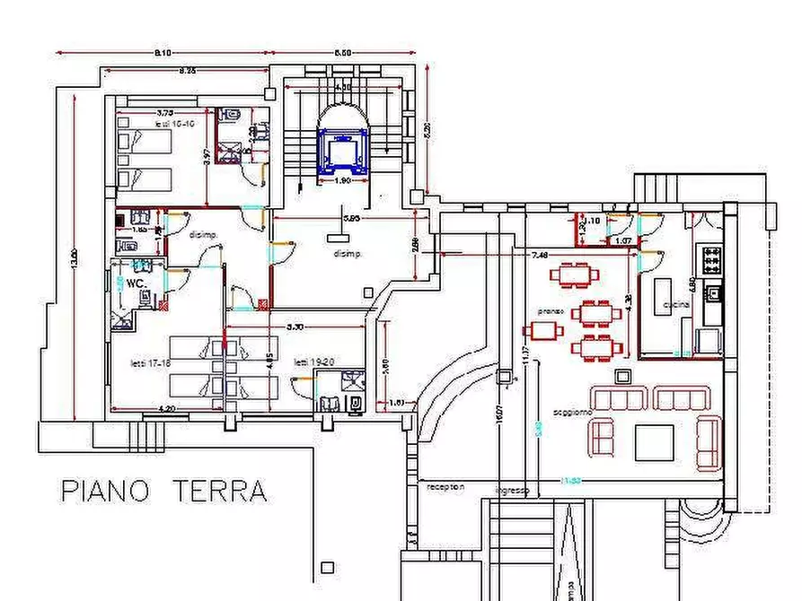 Immagine 35 di Villa in vendita  in Via Santo Giuseppe 1a a Squinzano