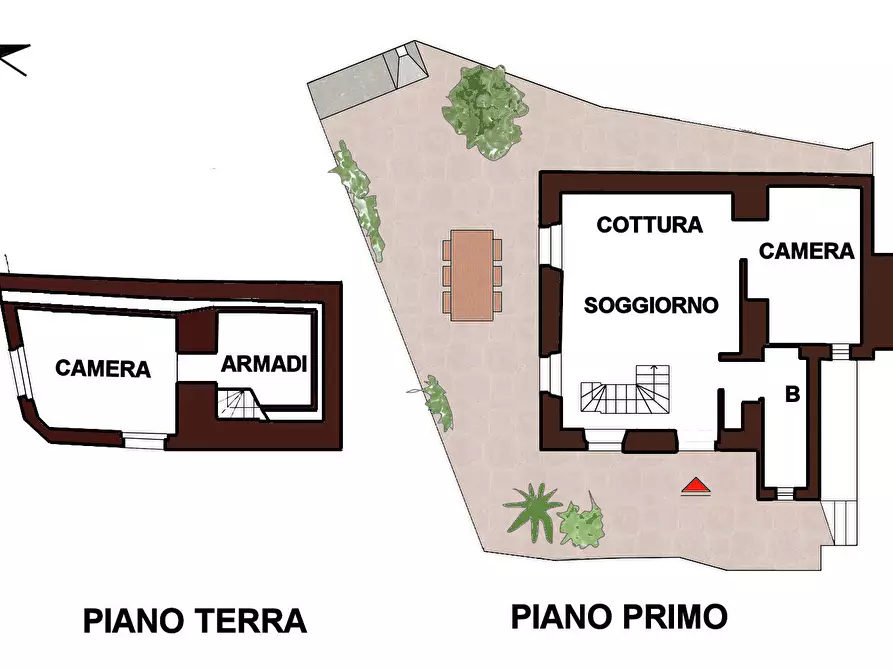 Immagine 29 di Porzione di casa in vendita  in Salita Camponi 12 a Uscio