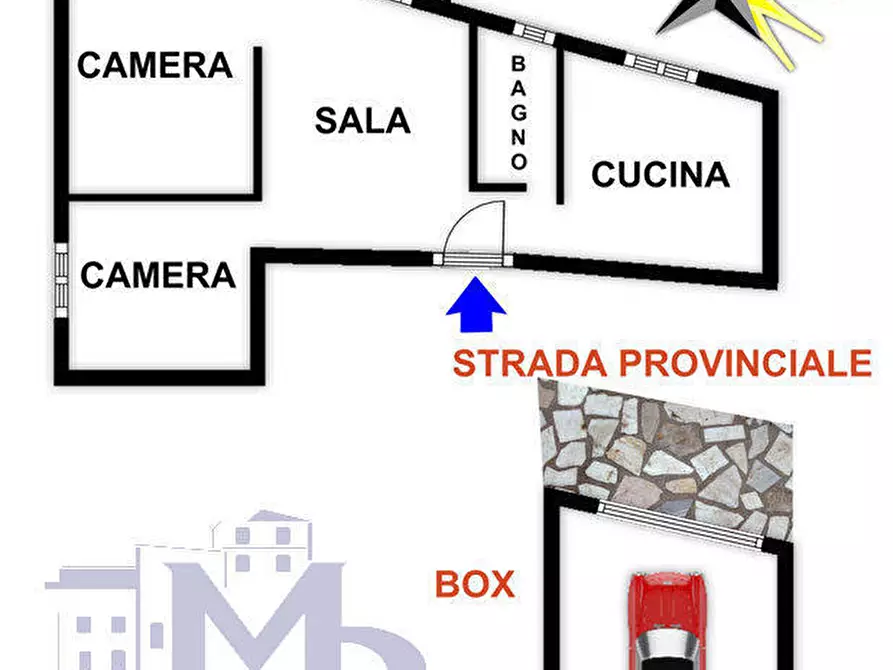 Immagine 20 di Trilocale in vendita  in Frazione Pannesi 58 a Lumarzo