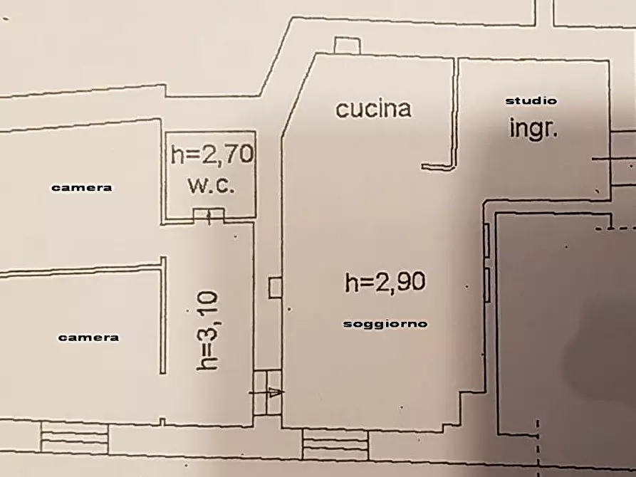 Immagine 30 di Quadrilocale in vendita  a Sarzana