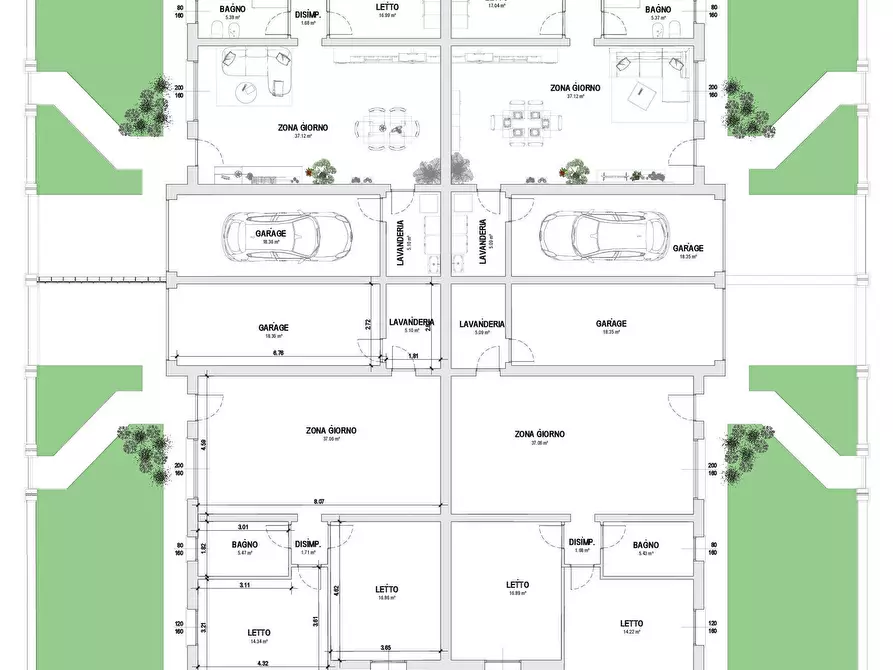 Immagine 3 di Villetta a schiera in vendita  in Via C. Monteverdi 149 a Sabbioneta