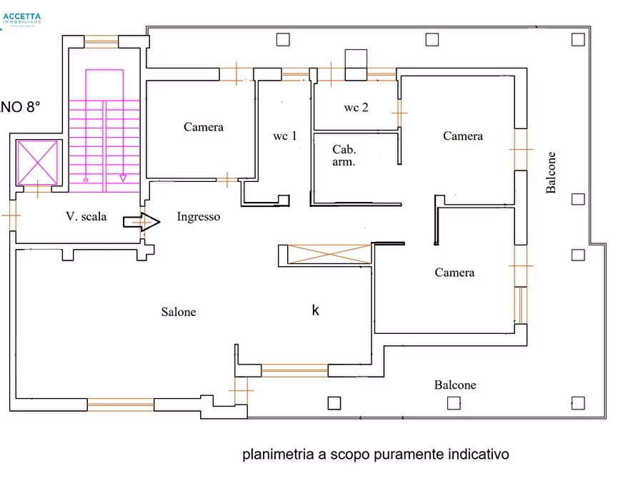Immagine 35 di Attico in vendita  in Via Gastone Mezzetti 21 a Taranto