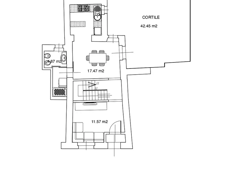 Immagine 2 di Terratetto in vendita  in centrale a Borgonovo Val Tidone