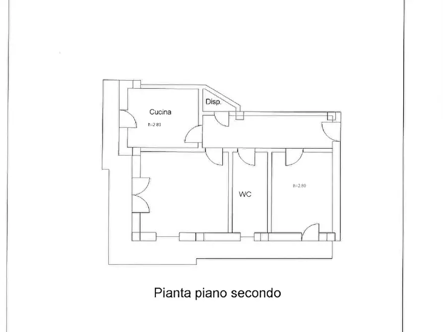 Immagine 11 di Trilocale in vendita  in Via conte d'aste 9 a Somano
