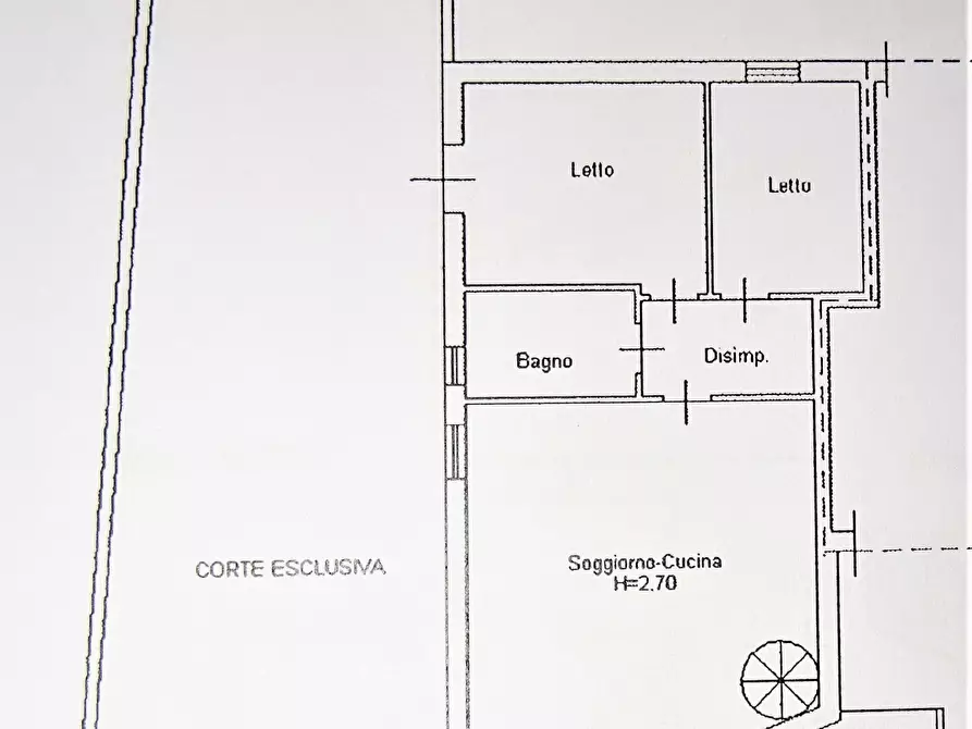 Immagine 32 di Trilocale in vendita  a Trecastelli