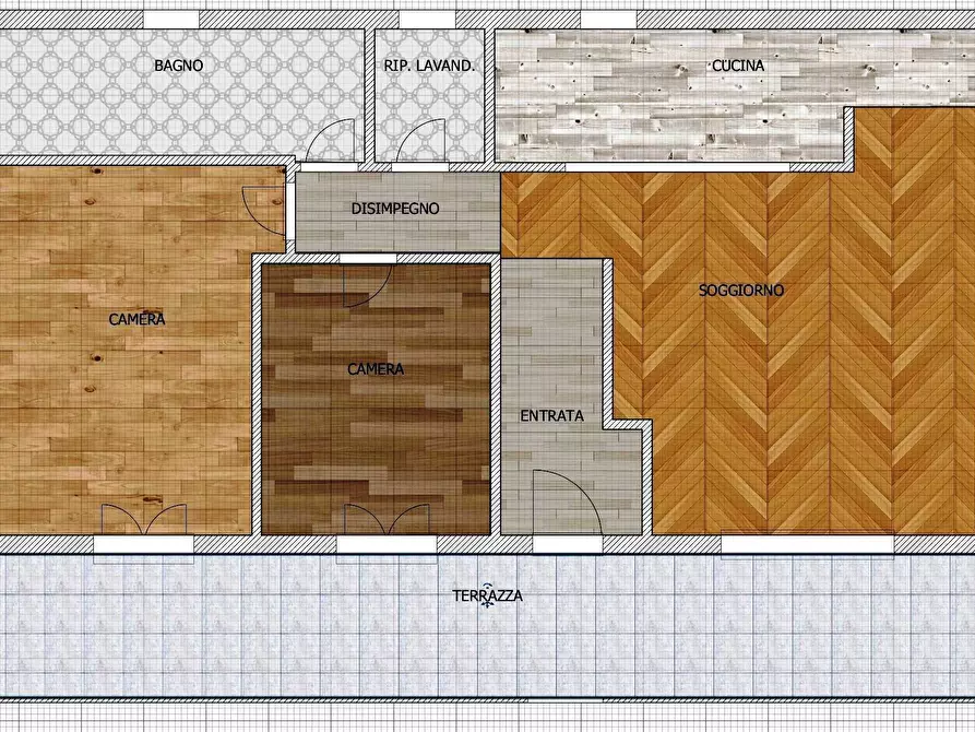 Immagine 27 di Villetta a schiera in vendita  in Via Monti Amoli 4c a La Spezia
