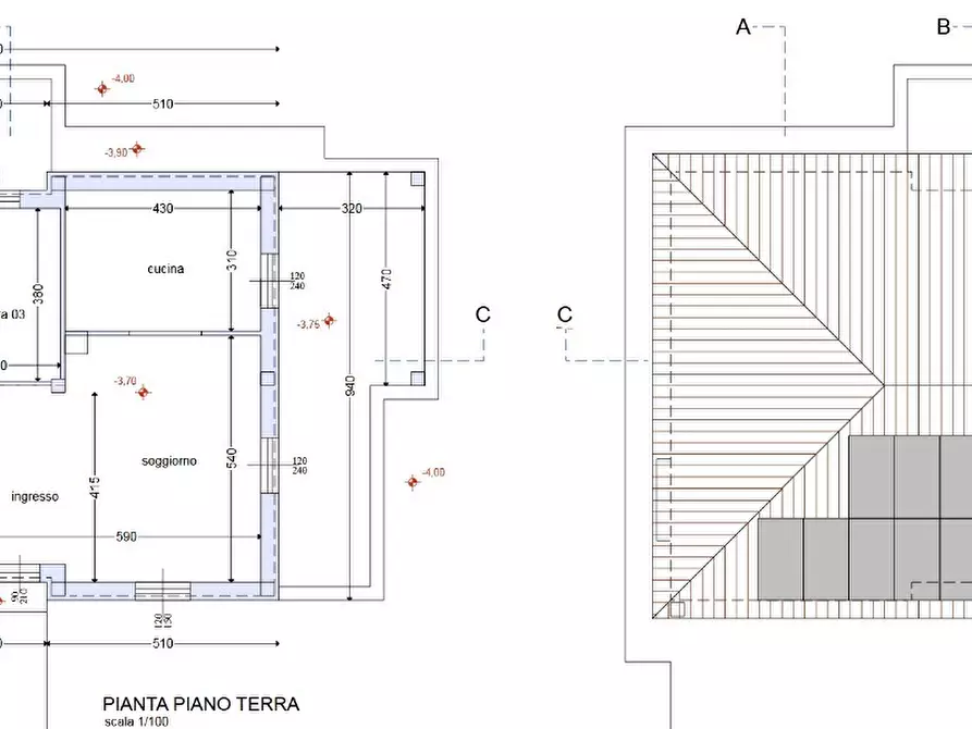 Immagine 3 di Terreno edificabile in vendita  in Via Gaggio 28 a Ortonovo