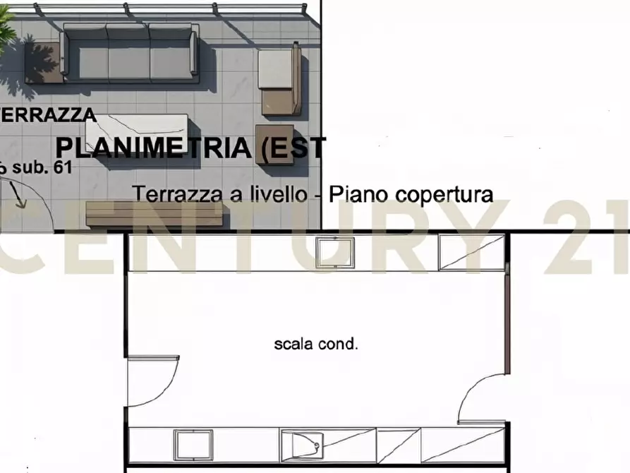 Immagine 3 di Trilocale in vendita  in Via Duca Degli Abruzzi 42 a Catania