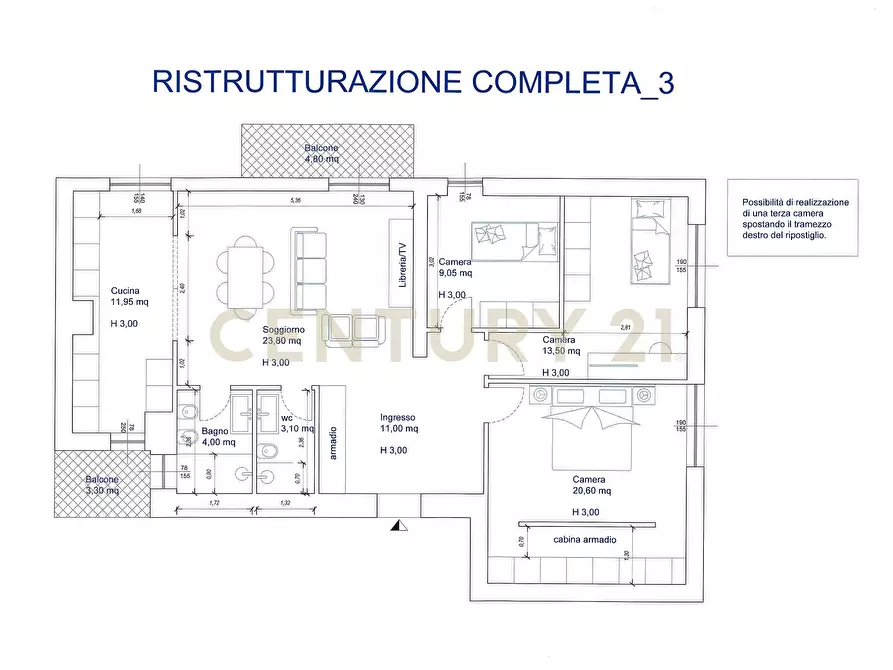 Immagine 46 di Trilocale in vendita  a Grosseto