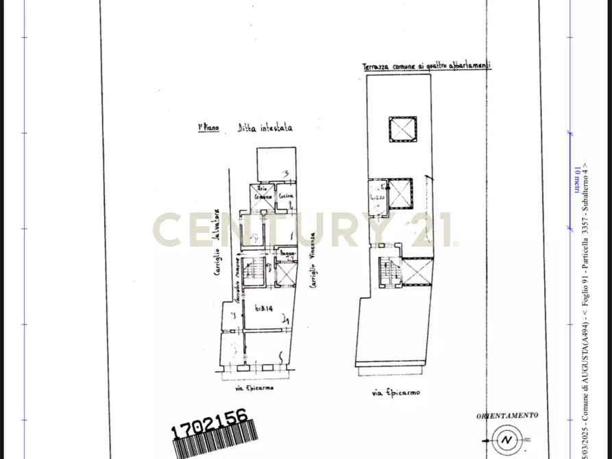 Immagine 49 di Appartamento in vendita  in Via Epicarmo 196 a Augusta