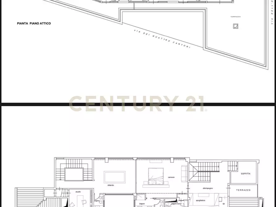 Immagine 41 di Attico in vendita  in Via dell'Olmata 30 a Roma