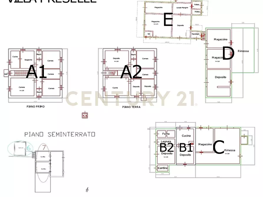 Immagine 36 di Rustico / casale in vendita  in Località Preselle sp 159 a Scansano