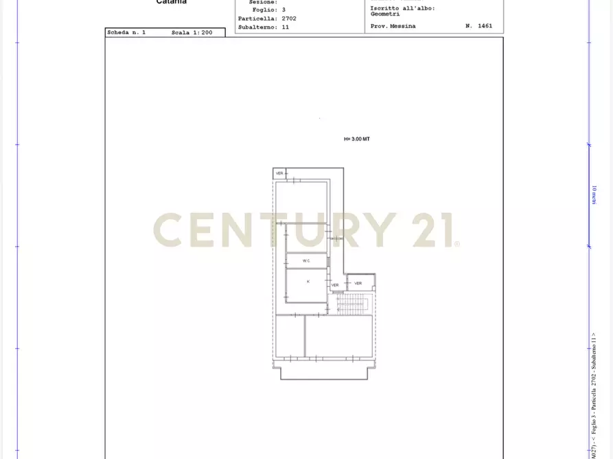 Immagine 47 di Appartamento in vendita  in Via Badia 47 a Aci Catena