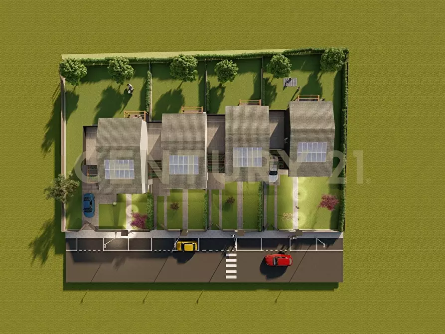 Immagine 11 di Villetta a schiera in vendita  in Via Degli Scaligeri snc a Oppeano