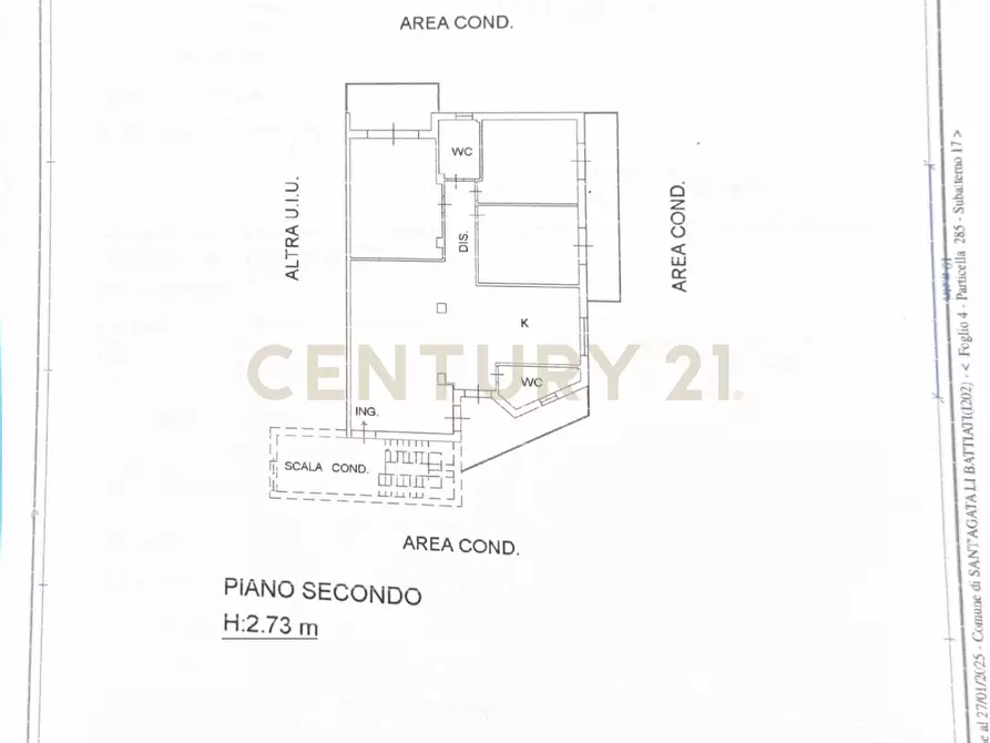 Immagine 72 di Pentalocale in vendita  in Via Lo Jacono Francesco 53 a Sant'agata Li Battiati