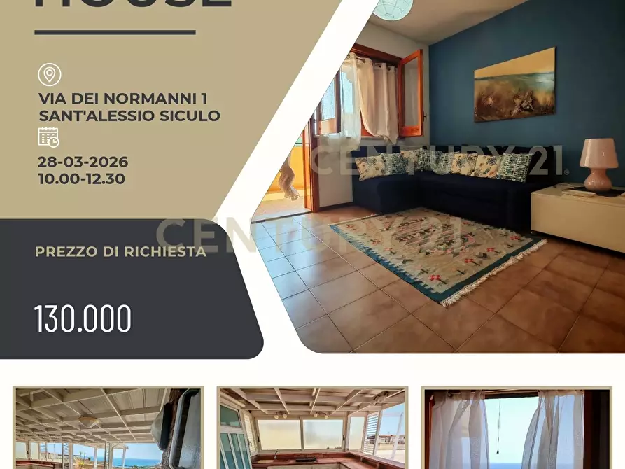 Immagine 1 di Trilocale in vendita  in Via dei Normanni 1 a Sant'alessio Siculo