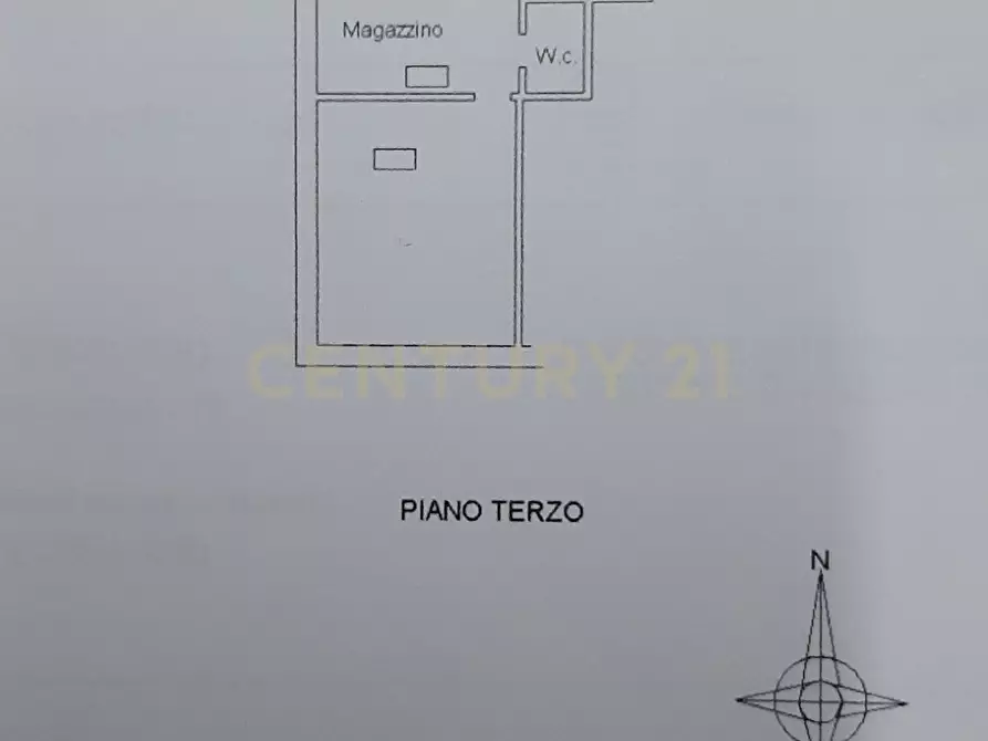 Immagine 14 di Bilocale in vendita  in Via Trento 27 a Grosseto