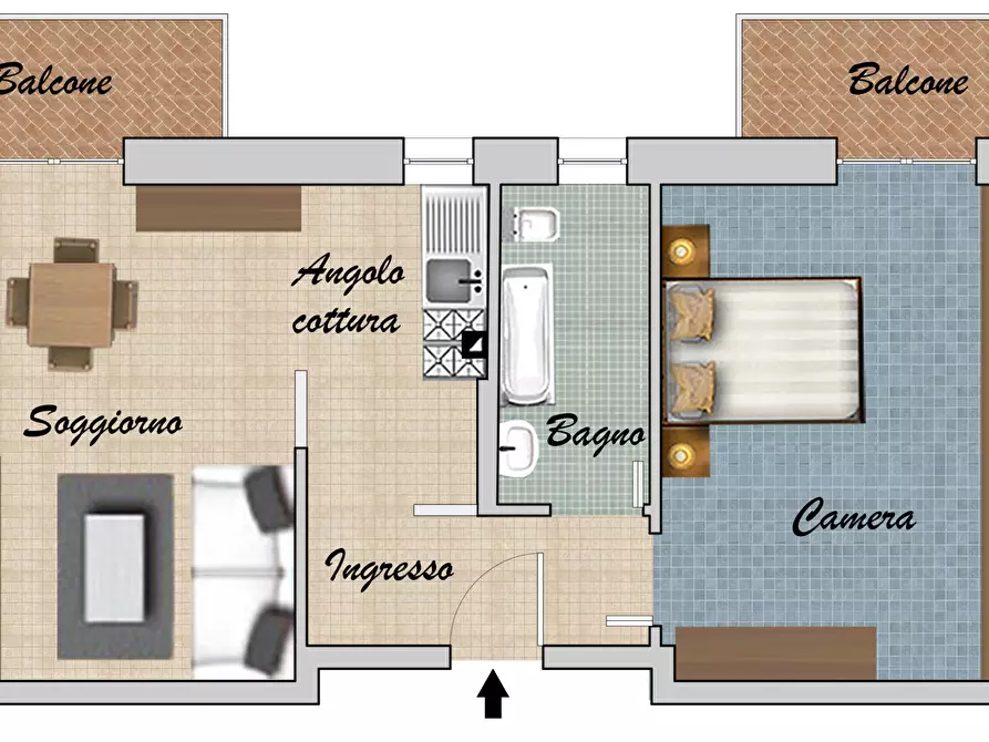 Immagine 32 di Monolocale in vendita  in VIA S. M. COSTA 26 a Genova