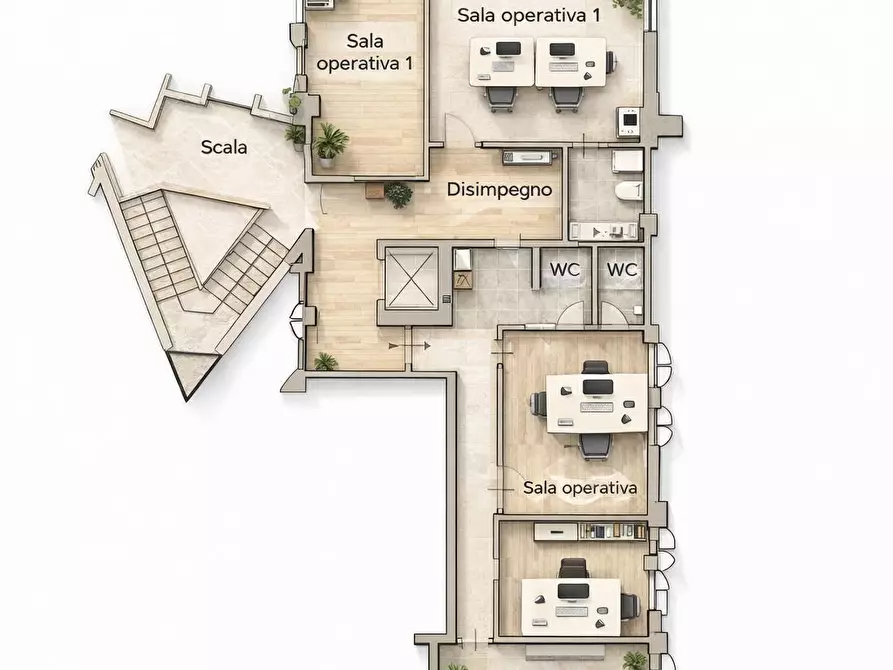 Immagine 60 di Ufficio in vendita  in Via Colonnello Archimede Costadura 2C a Lecce